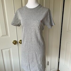 Dickies Gray Logo Crewneck T-Shirt dress